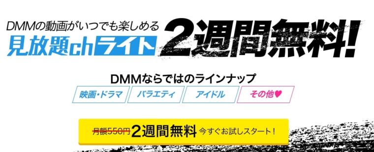 DMM見放題chライト